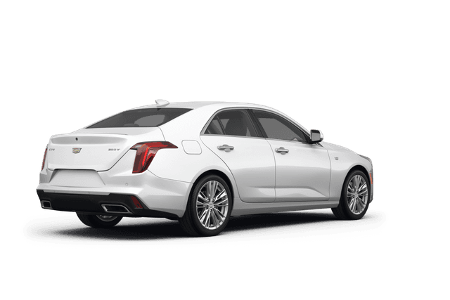 Cadillac CT4 - Back view Cadillac CT4 - Back view